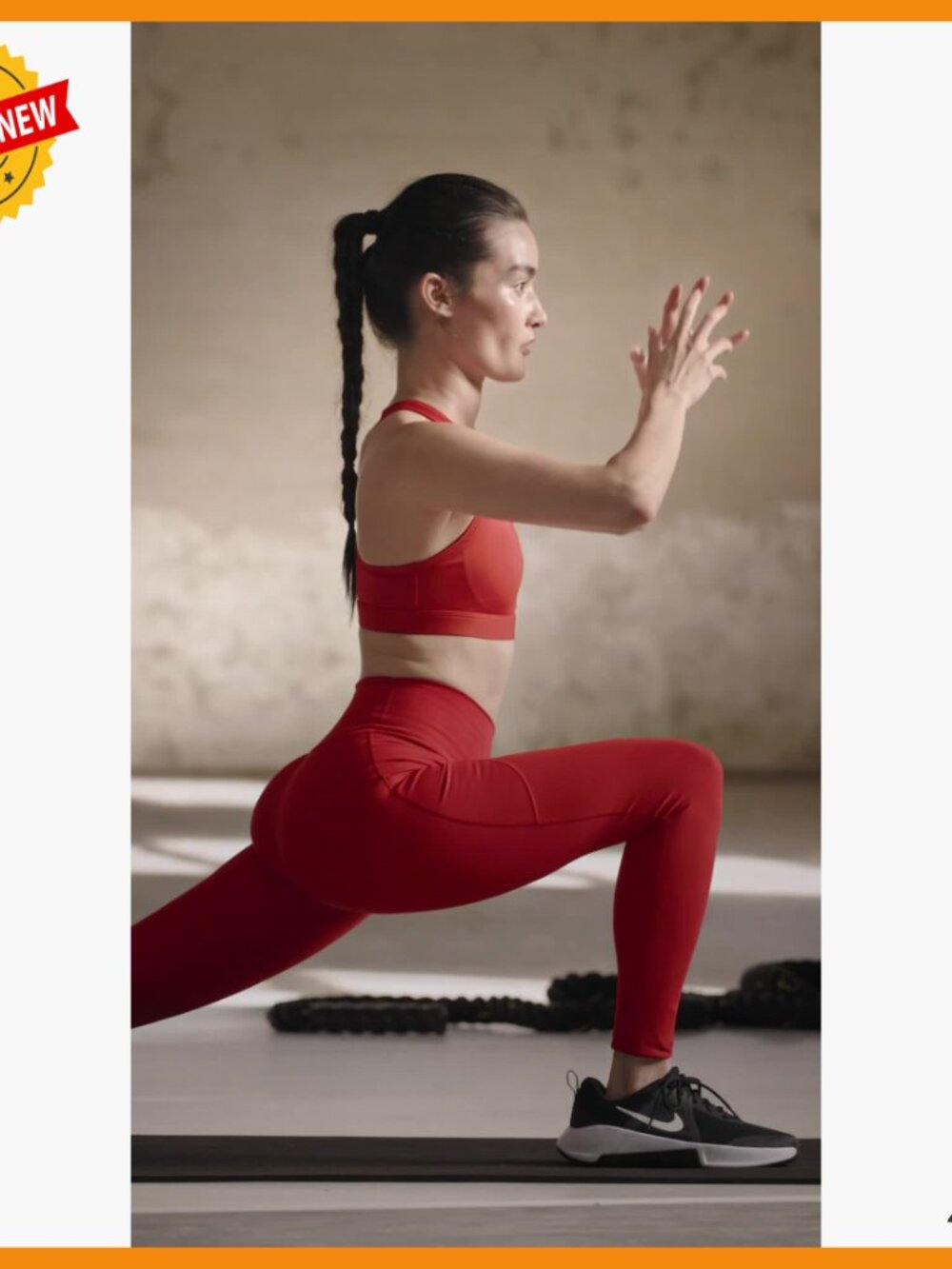 High-Waisted 7/8 Leggings for Women, Activewear, Yoga, Workout - Picture 7 of 7